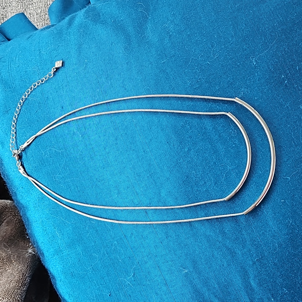 Necklace silver colour - Picture 3 of 3
